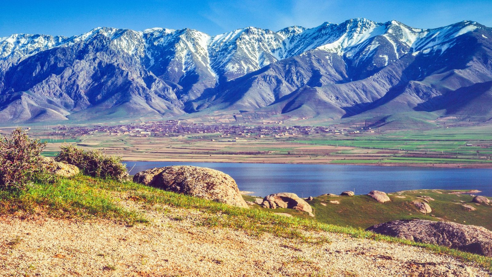 Beautiful landscape of Uzbekistan